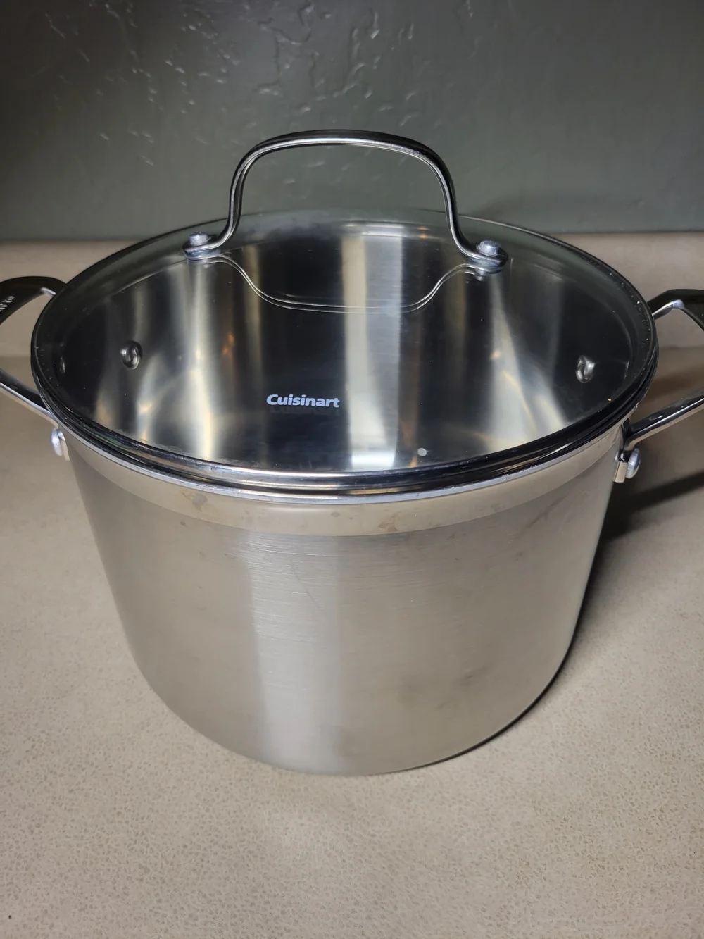 Cuisinart MultiClad Pro Triple-Ply Stainless Steel 8-Quart Stockpot with Cover